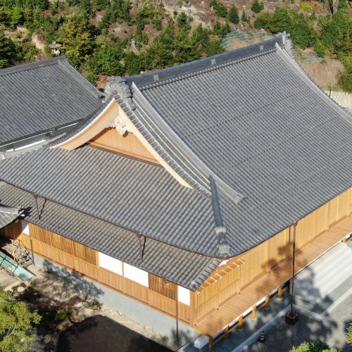 本堂新築屋根工事